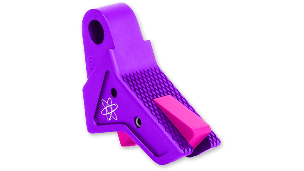 The Gun Company Gen 1-5 TWP Trigger, Purple Shoe/Pink Safety, Purple/Pink, TGC-TWP-TRG-PRP-PNK