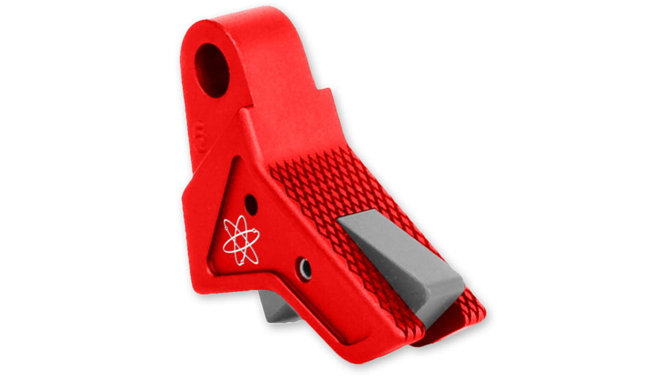 The Gun Company Gen 1-5 TWP Trigger, Red Shoe/Gray Safety, Red/Gray, TGC-TWP-TRG-RED-GRY