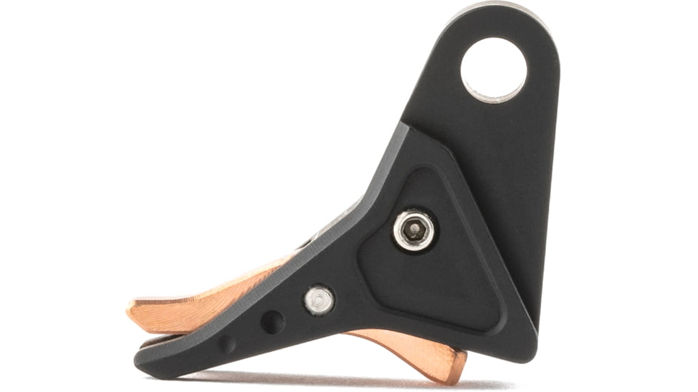 The Gun Company Gen 3/4 SS Trigger, Black Shoe, Copper Safety, TGC-SS-TRG-BLK-CPR