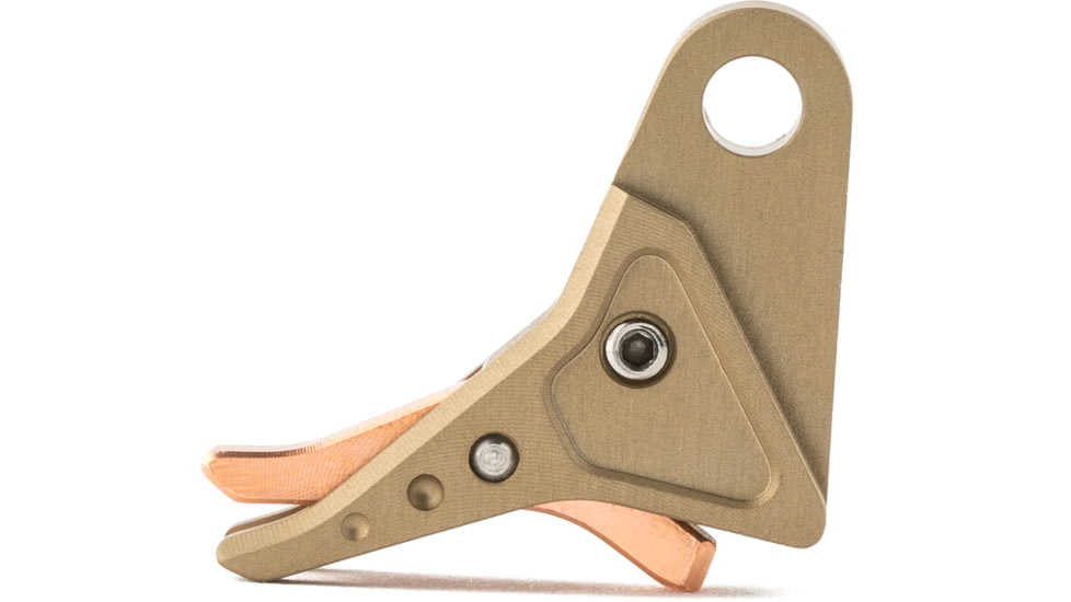 The Gun Company Gen 3/4 SS Trigger, FDE Shoe, Copper Safety, TGC-SS-TRG-FDE-CPR
