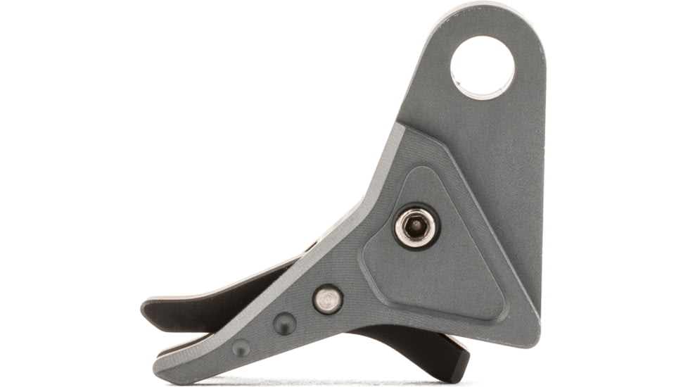 The Gun Company Gen 3/4 SS Trigger, Gray Shoe, Black Safety, TGC-SS-TRG-GRY-BLK