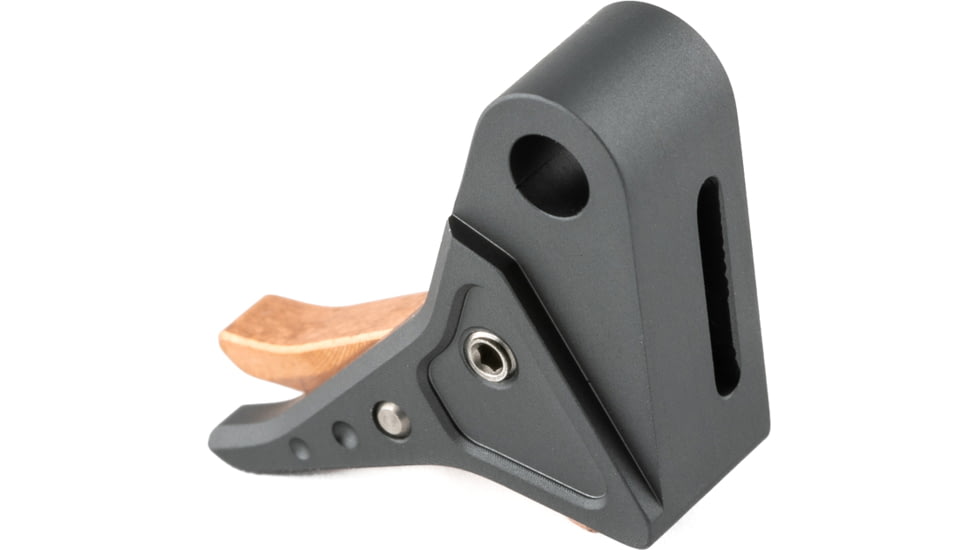 The Gun Company Gen 3/4 SS Trigger, Gray Shoe, Copper Safety, TGC-SS-TRG-GRY-CPR