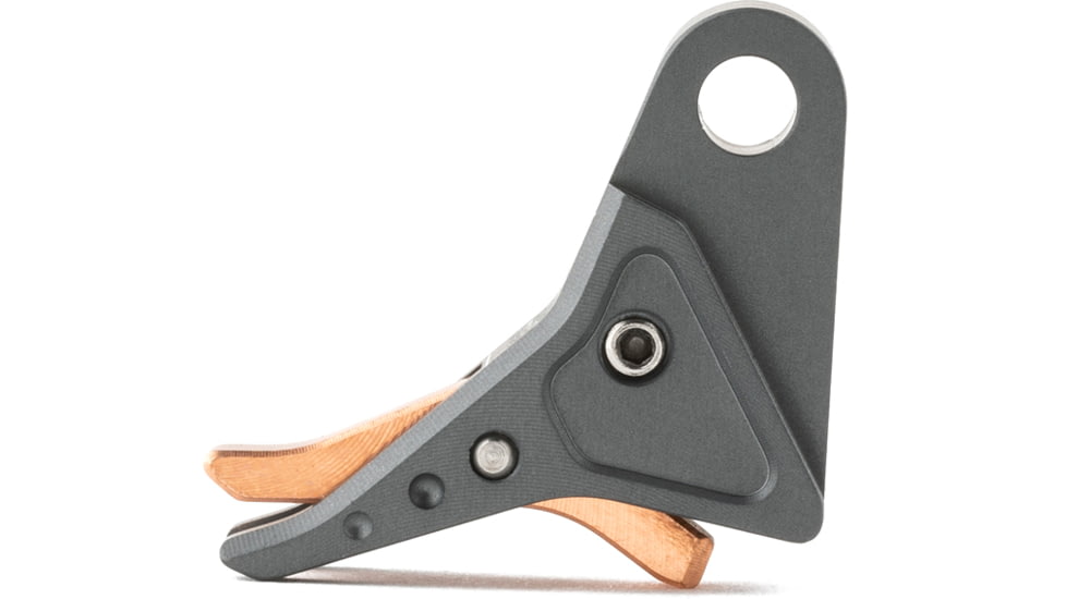 The Gun Company Gen 3/4 SS Trigger, Gray Shoe, Copper Safety, TGC-SS-TRG-GRY-CPR