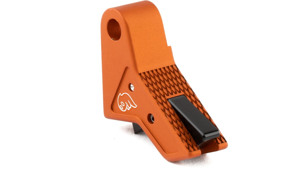The Gun Company Gen 3/4 TWP Trigger, Orange Shoe, Black Safety, TWP-TRG-ORG-BLK