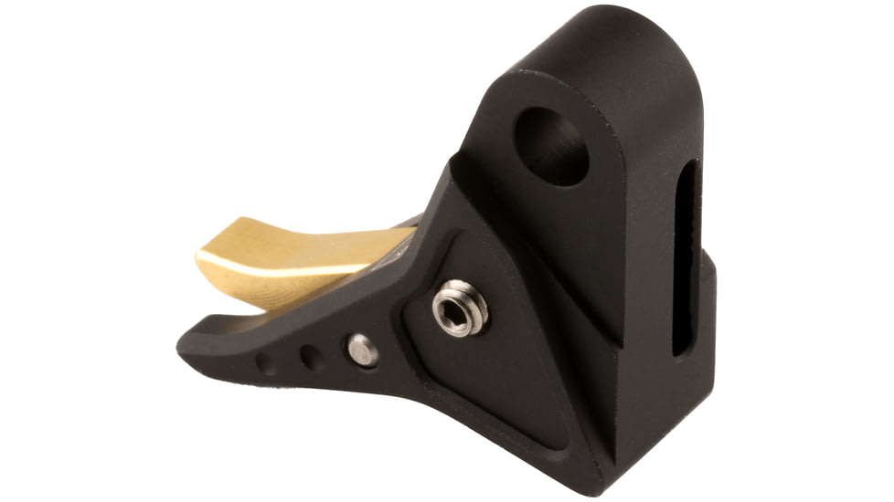 The Gun Company Gen 5 SS Trigger, Black Shoe, Brass Safety, TGC-G5SS-TRG-BLK-BRS