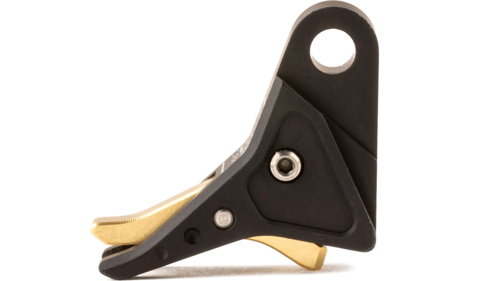 The Gun Company Gen 5 SS Trigger, Black Shoe, Brass Safety, TGC-G5SS-TRG-BLK-BRS
