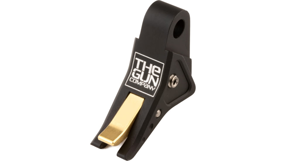 The Gun Company Gen 5 SS Trigger, Black Shoe, Brass Safety, TGC-G5SS-TRG-BLK-BRS