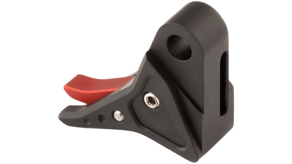 The Gun Company Gen 5 SS Trigger Black Shoe, Red Safety, TGC-G5SS-TRG-BLK-RED