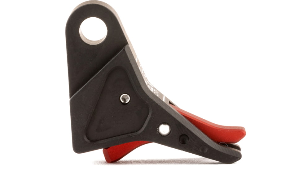 The Gun Company Gen 5 SS Trigger Black Shoe, Red Safety, TGC-G5SS-TRG-BLK-RED