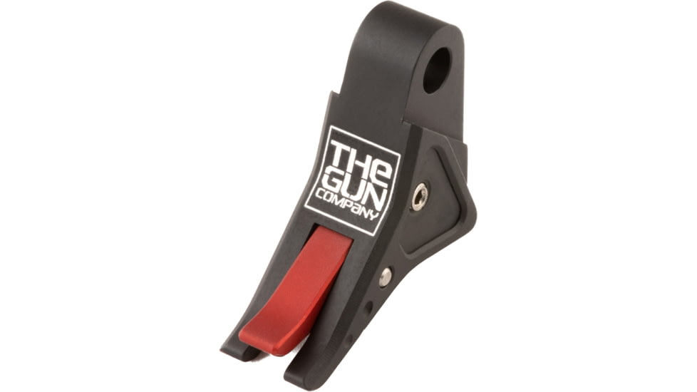 The Gun Company Gen 5 SS Trigger Black Shoe, Red Safety, TGC-G5SS-TRG-BLK-RED