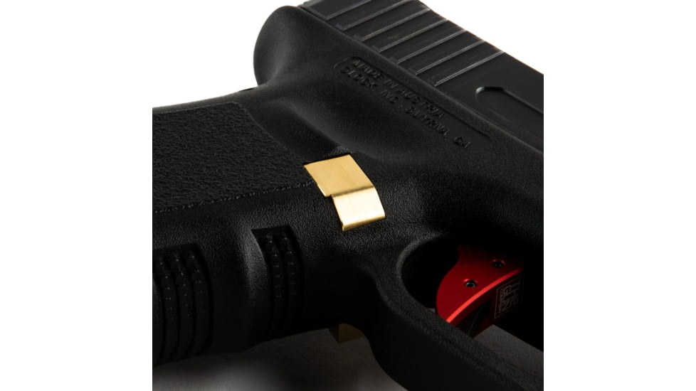 The Gun Company Glock17/Glock19 Magazine Release, Brass, TGC-GLK-MREL-BRS