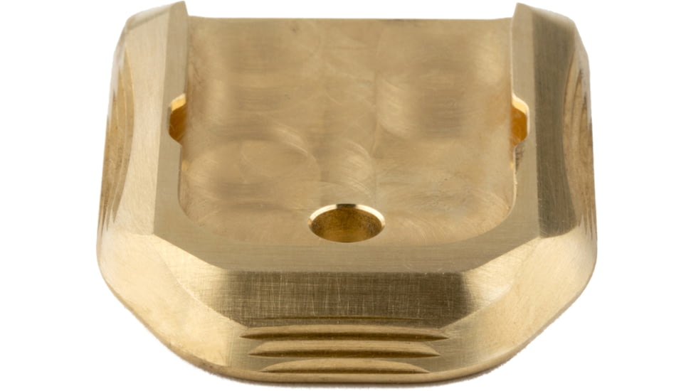 The Gun Company Magazine Basepad 2 for Glock, Brass, TGC-GLK-B2-BRS