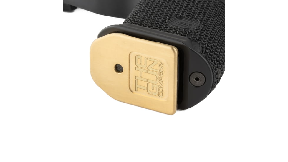 The Gun Company Magazine Basepad 2 for Glock, Brass, TGC-GLK-B2-BRS