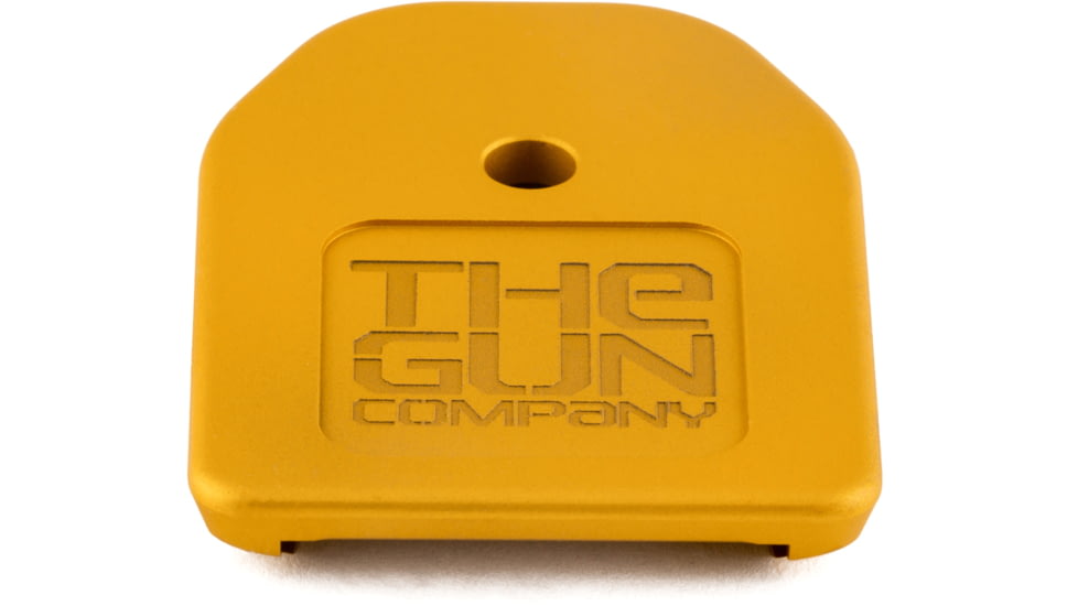 The Gun Company Magazine Basepad 2 for Glock, Gold, TGC-GLK-B2-GOLD