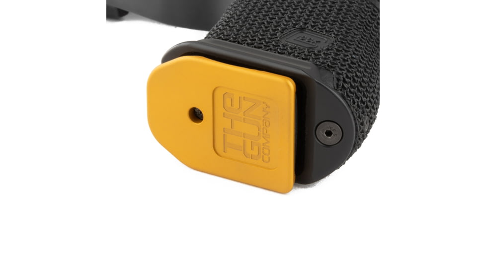 The Gun Company Magazine Basepad 2 for Glock, Gold, TGC-GLK-B2-GOLD