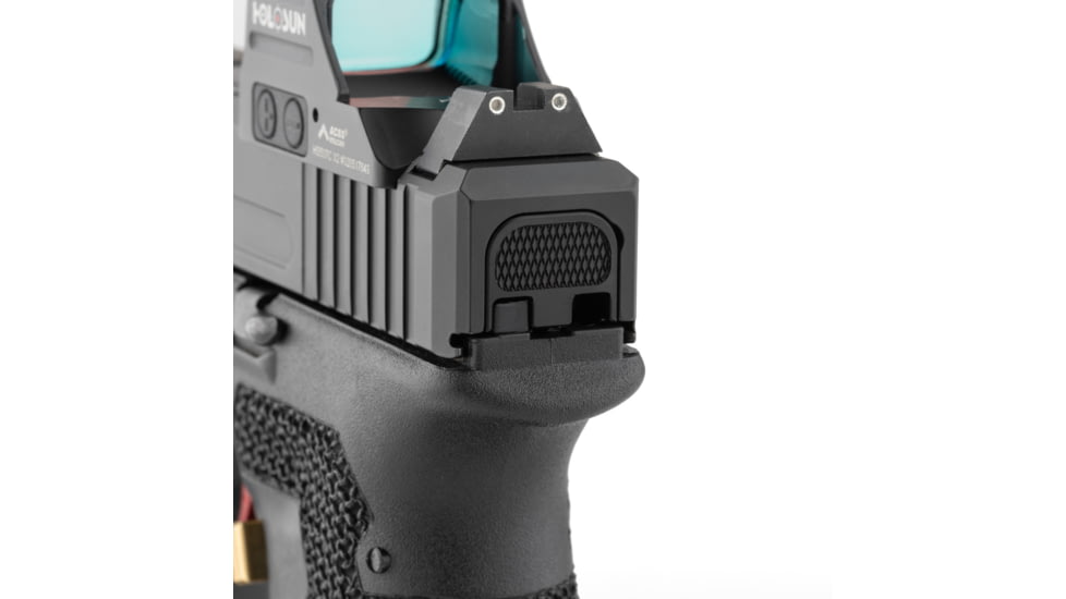 The Gun Company Slide Back Plate For Glock, Diamond, Black, TGC-SLD-BP-BLK