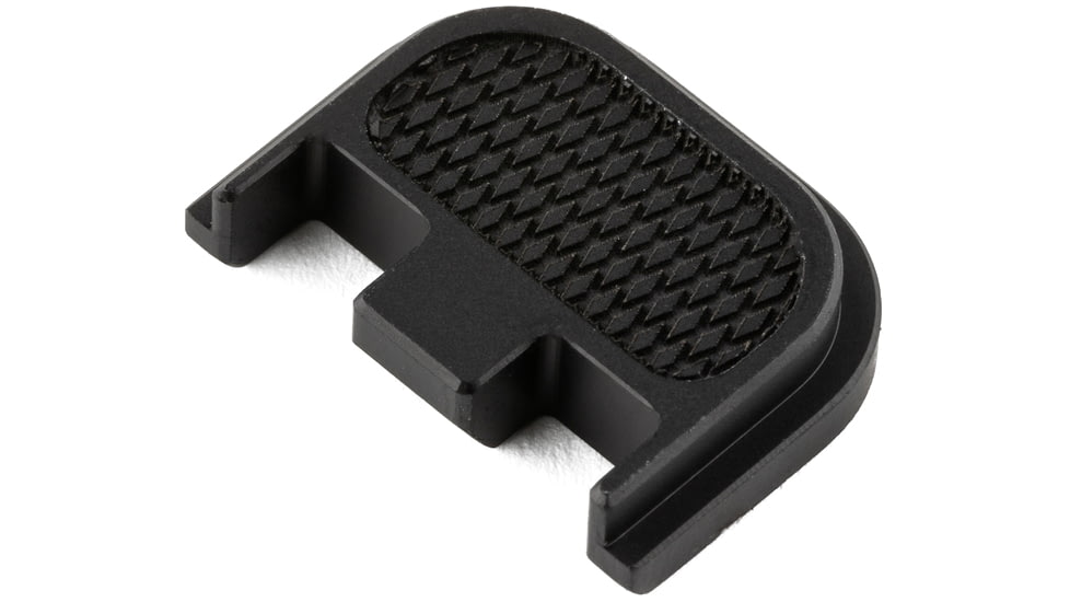 The Gun Company Slide Back Plate For Glock, Diamond, Black, TGC-SLD-BP-BLK