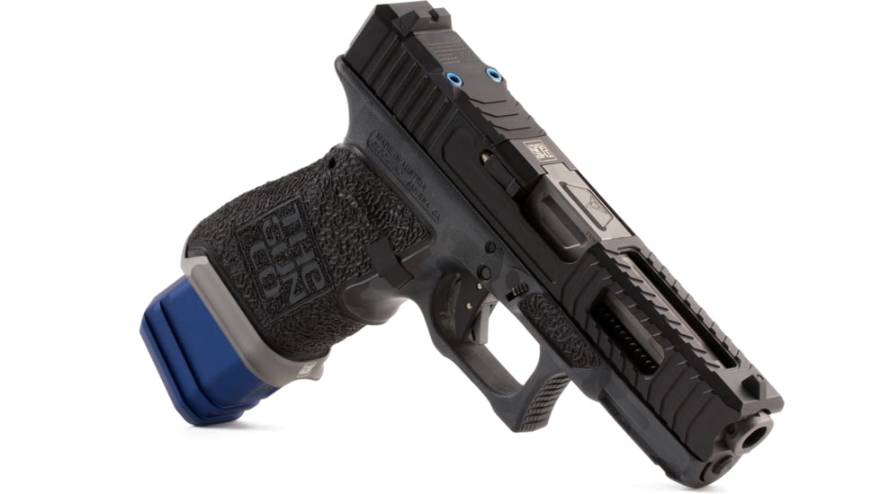 The Gun Company The Gun Co +5 Magazine Extension for Glock 19, Blue, TGCGBP195BLU