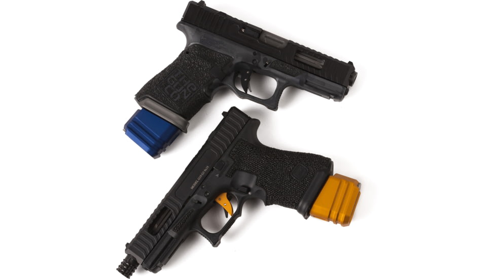 The Gun Company The Gun Co +5 Magazine Extension for Glock 19, Blue, TGCGBP195BLU