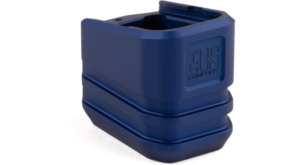The Gun Company The Gun Co +5 Magazine Extension for Glock 19, Blue, TGCGBP195BLU
