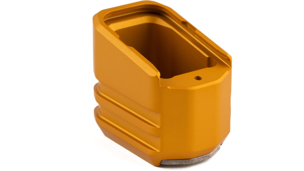 The Gun Company The Gun Co +5 Magazine Extension for Glock 19, Gold, TGCGBP195GLD