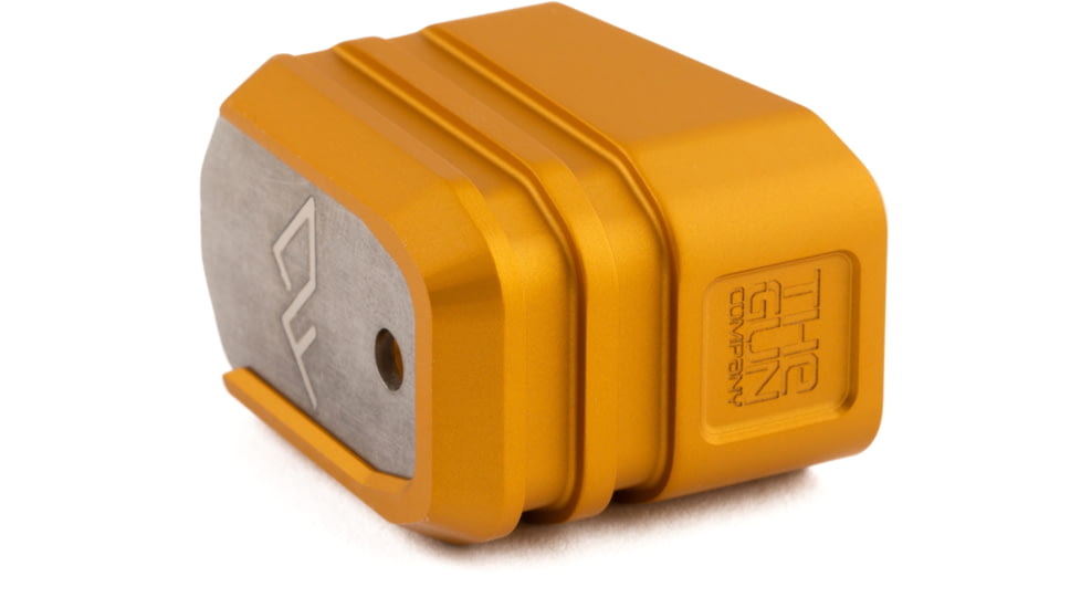 The Gun Company The Gun Co +5 Magazine Extension for Glock 19, Gold, TGCGBP195GLD