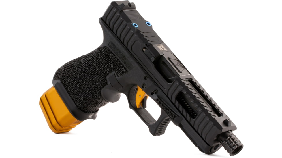 The Gun Company The Gun Co +5 Magazine Extension for Glock 19, Gold, TGCGBP195GLD