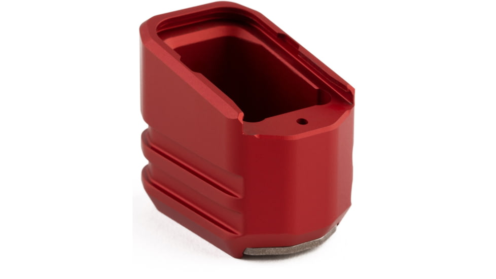 The Gun Company The Gun Co +5 Magazine Extension for Glock 19, Red, TGCGBP195RED