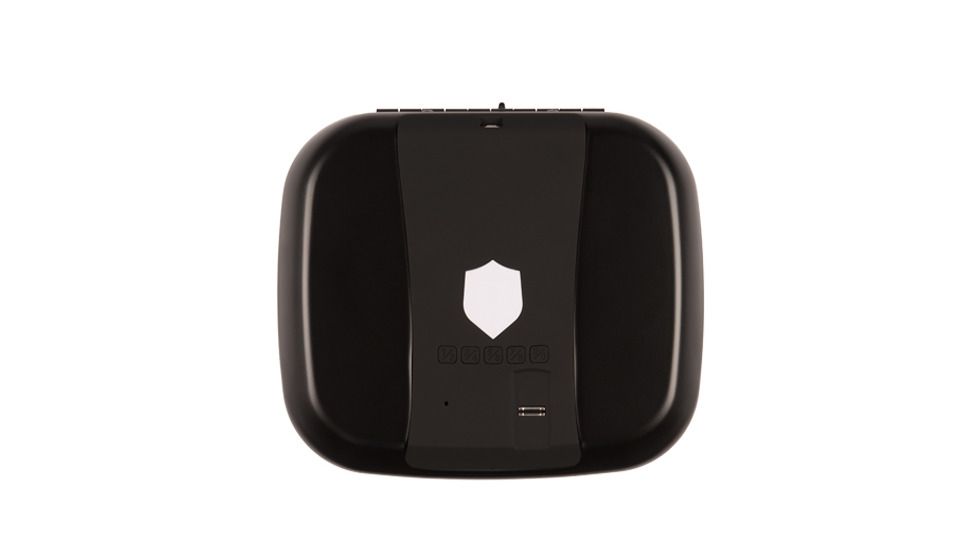 The GunBox Echo Plus Biometric Safe, Wifi Enabled, Fingerprint/Keypad/RFID Access, Carbon Black, GBEP-CB