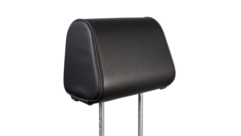 The Headrest Safe Co. Matching Companion Headrest Right-Hand Driver, Leatherette, Black, HRSBL01D