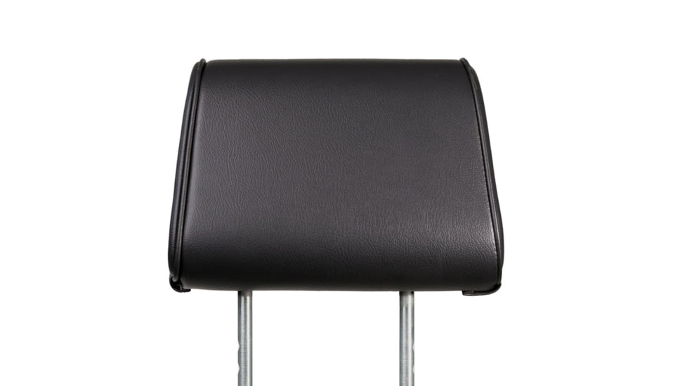 The Headrest Safe Co. Matching Companion Headrest Right-Hand Driver, Leatherette, Black, HRSBL01D