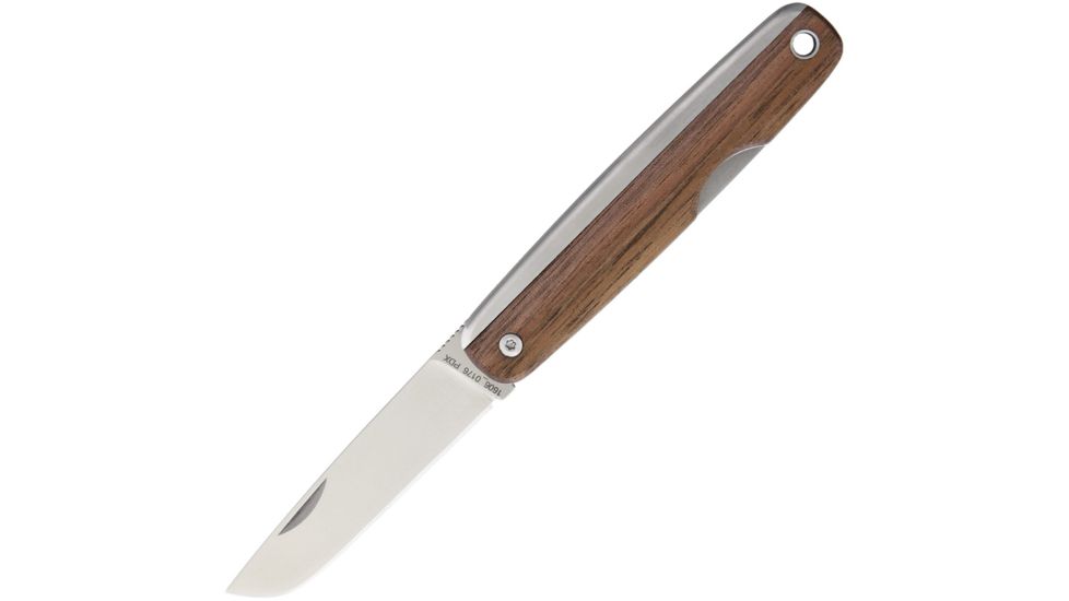 The James Brand The County Slip Joint Walnut Folding Knife,2.5in,Standard Edge,Satin,Walnut Handle TJBU1001