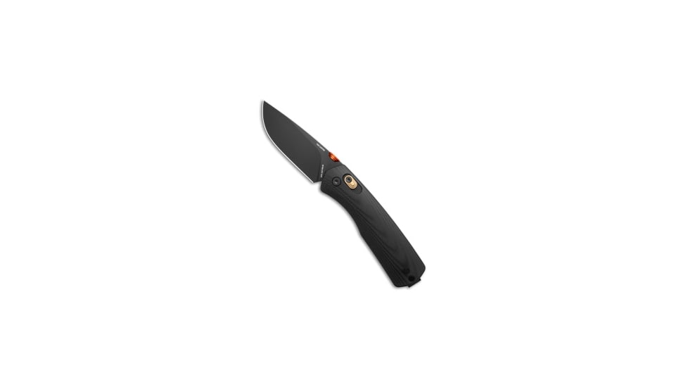The James Brand The James Brand The Carter Ambi-Slider Knife Black + Fire G-10 2.8" Black, Black, VG10, adult, BHQ-216835