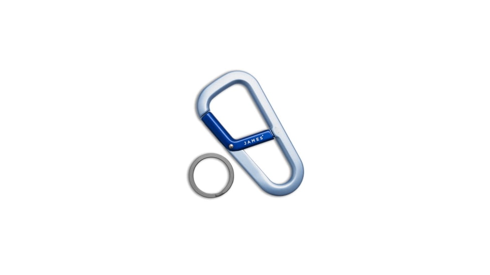 The James Brand The James Brand The Hardin Carabiner - Sea Wave + Dark Blue, Blue, adult, BHQ-215882