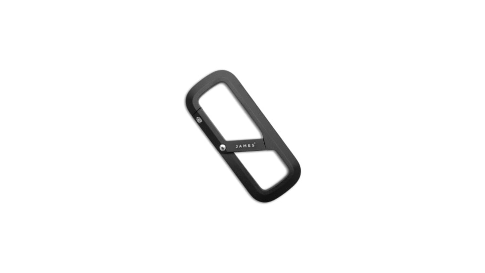 The James Brand The Madison Carabiner, Black, 2.75 inch, BHQ-216854