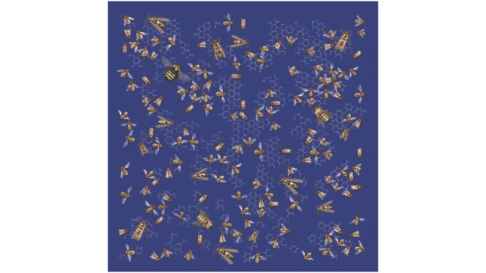 The Printed Image Bees Bandana 602
