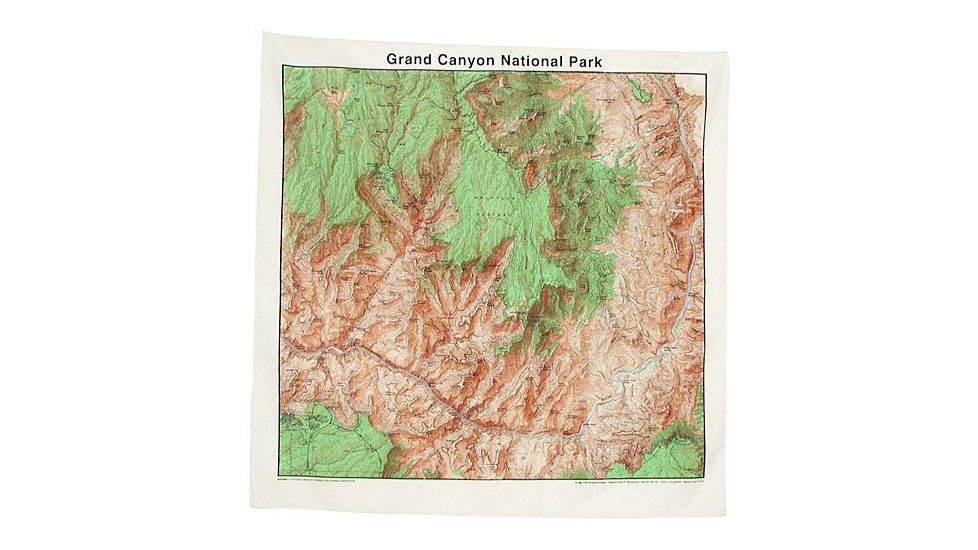 The Printed Image , Grand Canyon Topo, Grand Canyon Topo, PIM-525