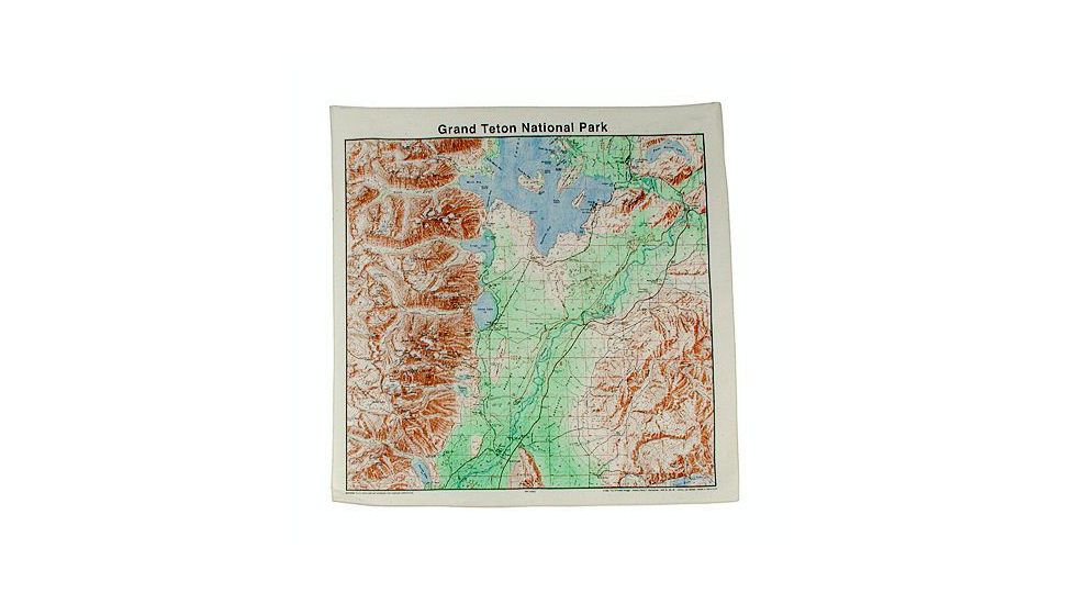 The Printed Image , Grand Teton Topo, Grand Teton Topo, PIM-528
