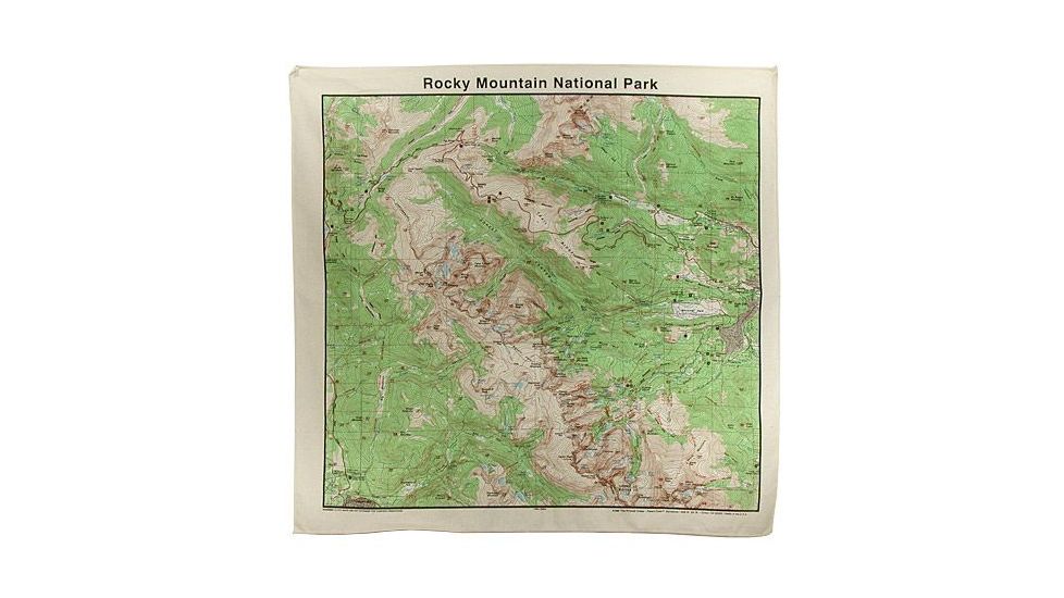 The Printed Image , Rocky Mountain Topo, Rocky Mountain Topo, PIM-524