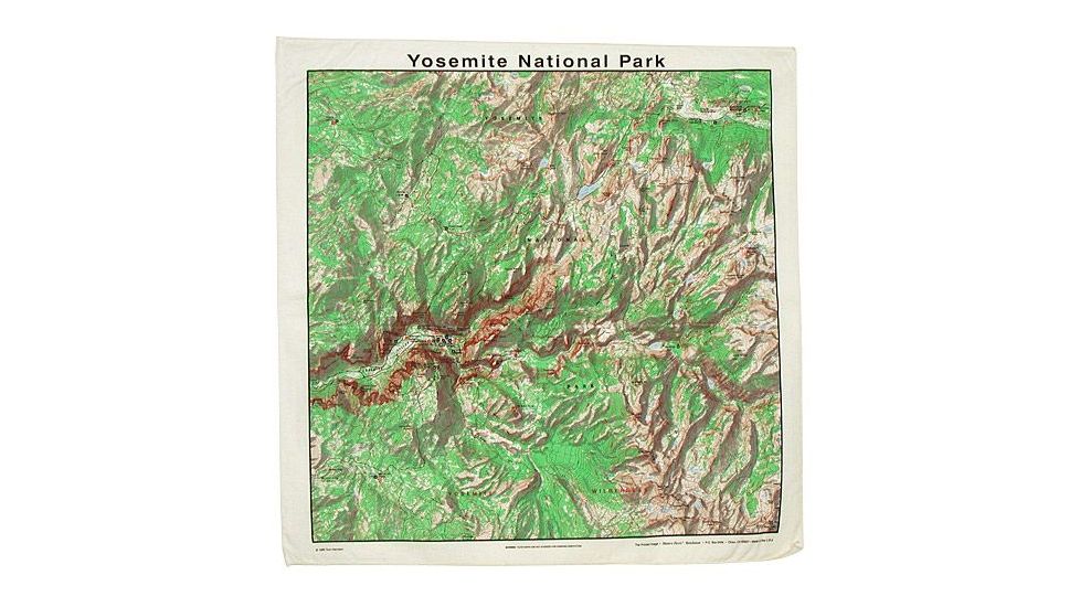 The Printed Image , Yosemite Topo, Multi, PIM-518