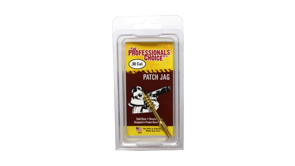The Professionals Choice Brass Patch Jag for Rifle 30 Cal TPC-PJ-114