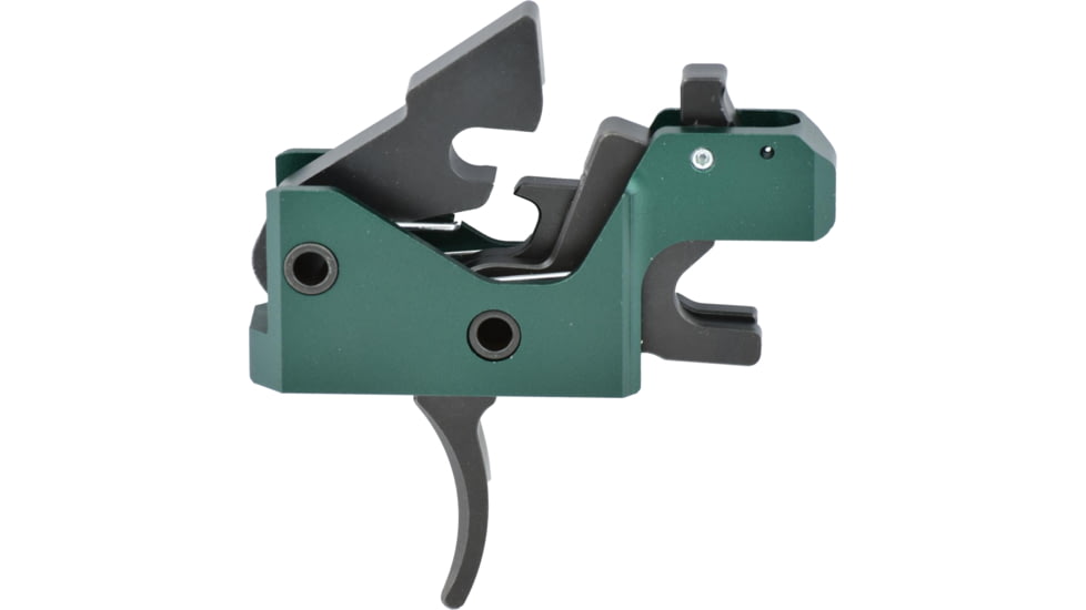 The Triggered Company The Disruptor AR-15 FRT 3 Position Drop In Forced Reset Rifle Trigger w/ Ambidextrous Safety Selector, AR-15, Curved, 3.7-4.1lb, Green, 3