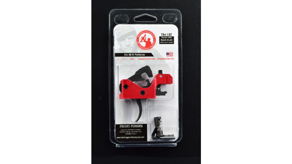 The Triggered Company The LAT Assisted Reset Rifle Trigger w/ Ambi
