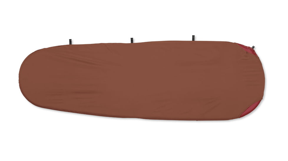 Therm-a-Rest Tapered Sheets-Burnt Orange-Torso