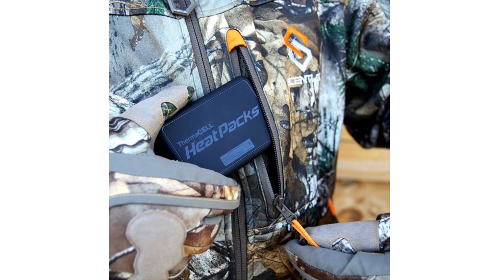 Heat Packs - Rechargeable Pocket Warmer w/USB Cord and Wall Charger, Black