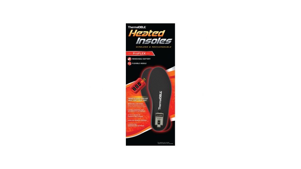 ThermaCELL Heated Insoles ProFLEX - Small, Black HW20-S