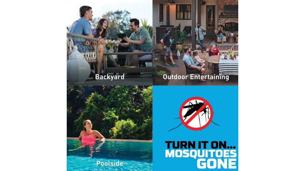 Thermacell Patio Shield Mosquito Repeller, Magenta, MRPSPMA