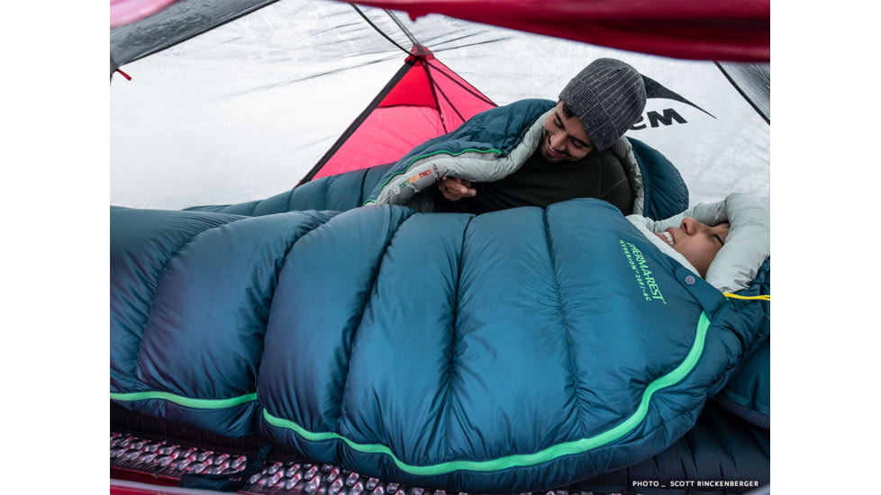 Therm-a-Rest Hyperion 20F/-6C Sleeping Bag, Regular, Deep Pacific, 10723
