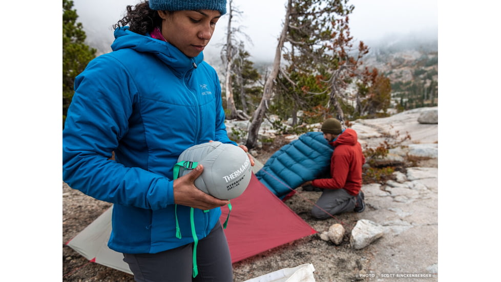 Therm-a-Rest Hyperion 20F/-6C Sleeping Bag, Regular, Deep Pacific, 10723