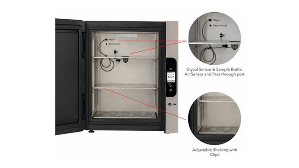 Thermo Fisher Scientific TSG Series Solid Door Countertop Refrigerator, 120V, TSG205SA